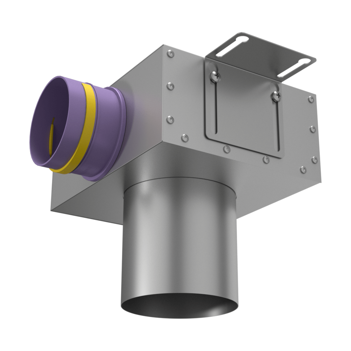 Provent VPS 125/90×1 адаптер потолочный круглый на 1 выход